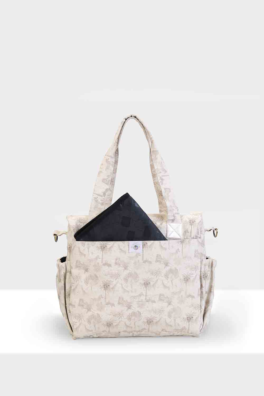 Organic Safari printed  diaper bag-03