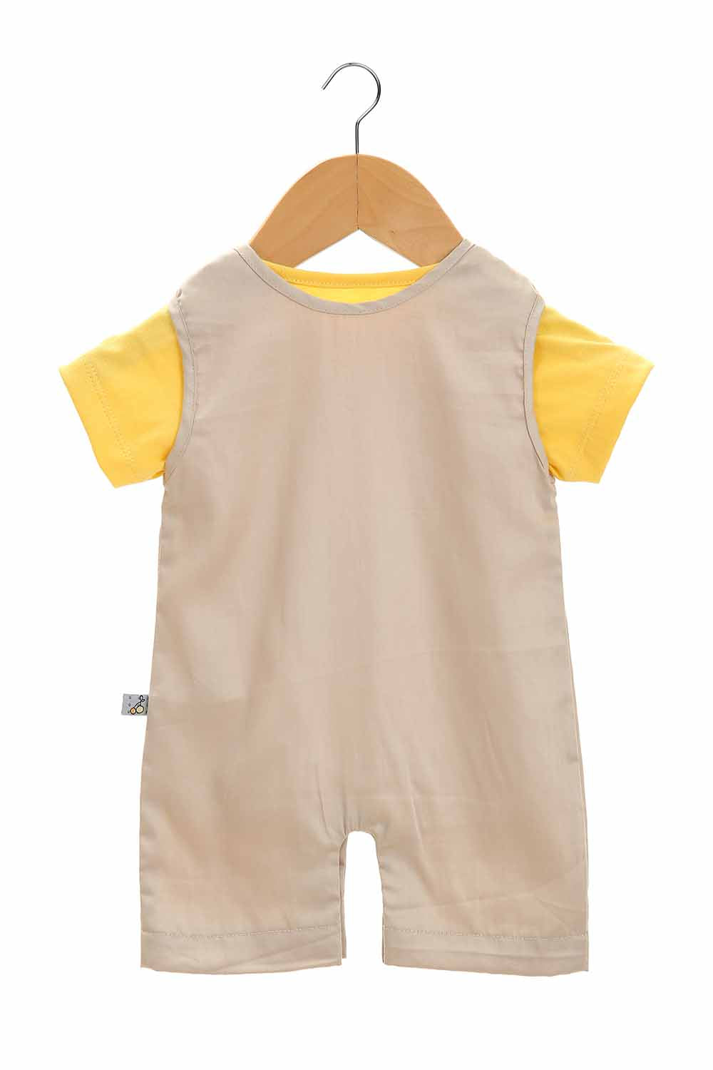 embroidered sand baby boys romper-2